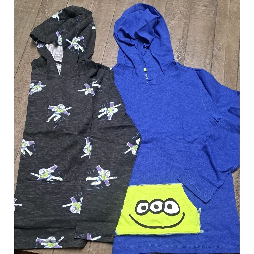 Amazon Essentials Pixar Toy Story Buzz Lightyear Hoodie Set Youth L Blue Graphic